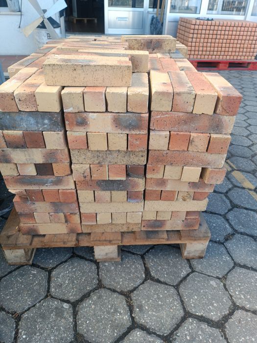 Palete 600 tijolos maciços 22x5x5 Pacema amarelo queimado