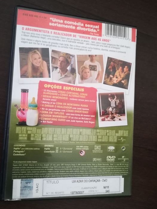 Vários DVD's - Um azar do caraças,...