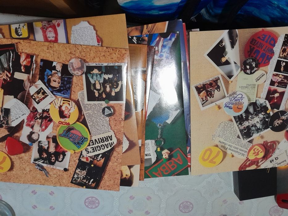 Vinyl records in excellent condition