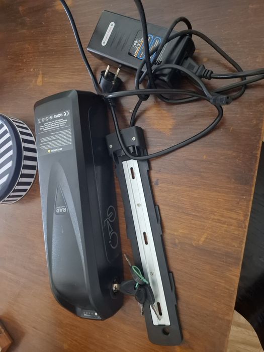 Bateria bicicleta + base e carregador