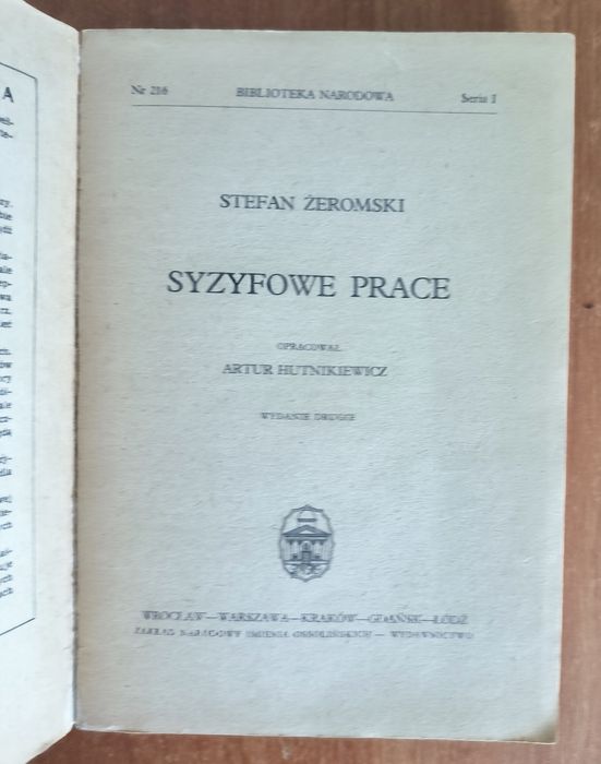 Syzyfowe prace Żeromski