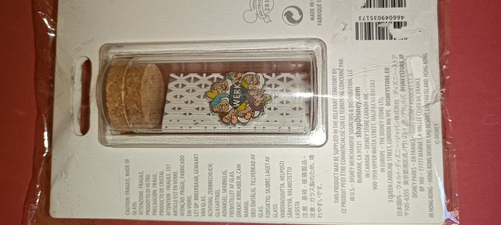 Primeiro PIN oficial da Disney em 2018 realizado em tubo Os 7 Anões Se