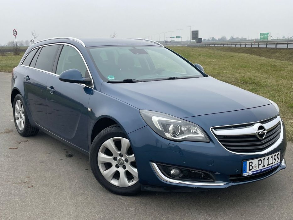 Opel Insignia 1.4T 140KM Bezwypadkowa Bi-Xsenon Navi LED Kamera Dotyk Grzan Kier.