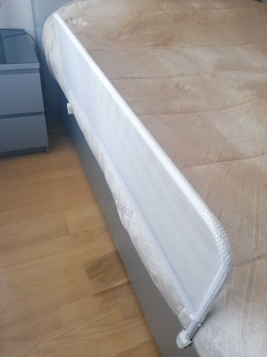 Barra de segurança/grade dobrável para cama