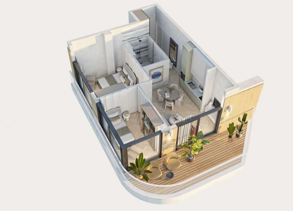 VIP! Комплекс квартир в Батуми (Грузия) 2 мин до моря! от 69 000 €