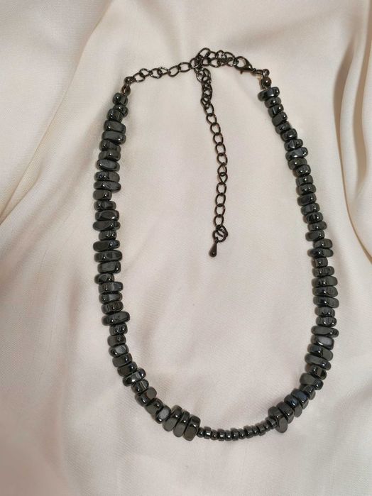 Choker z hematytu handmad