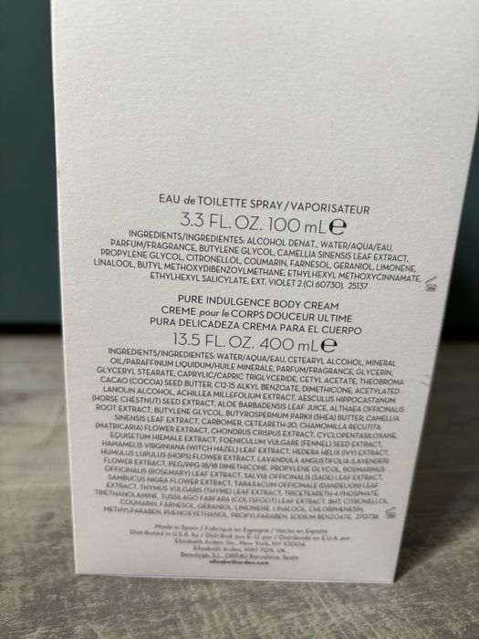 Zestaw Elizabeth Arden White Tea