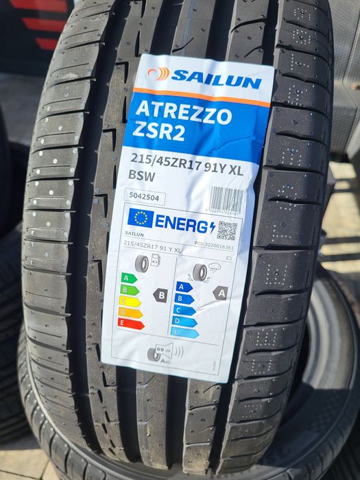 2025r Lato 215/45R17 91Y Sailun Atrezzo ZSR2 Montaż! RANT ! FV !
