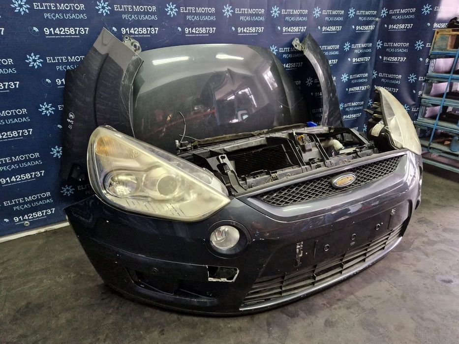 Frente completa usada FORD S-MAX 2.0 TDCI capot parachoques oticas