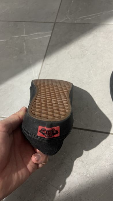 Чорні кеди-сліпони Vans Classic Slip-On