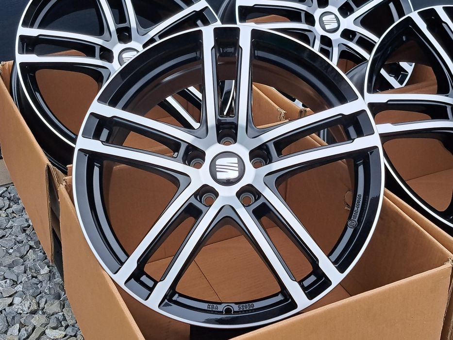 Alufelgi SEAT 19 5x112 Leon Exeo Altea Toledo Freetrack Ateca ET49 DEZENT