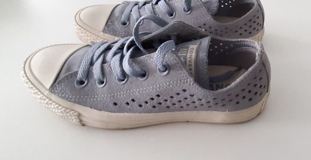 Sapatilhas "Converse", Tam. 35, Azul Pastel