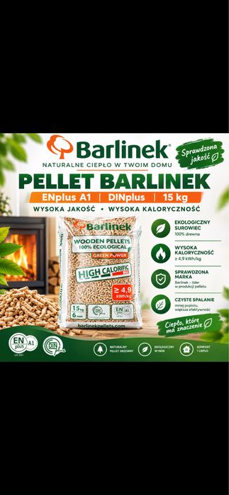 Pellet Pelet Nowy Workowany Paleta Olczyk Drewnoland Sielski