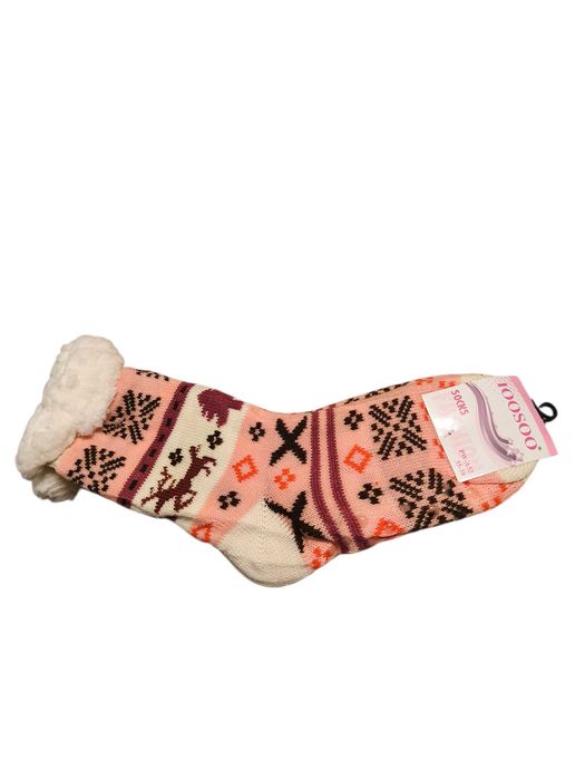 Skarpety zimowe Świąteczne 35-38 lub 39-42 Damskie grube antypoślizgow