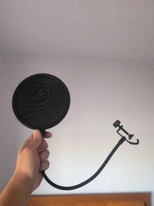 Pop Filter Novo Preto