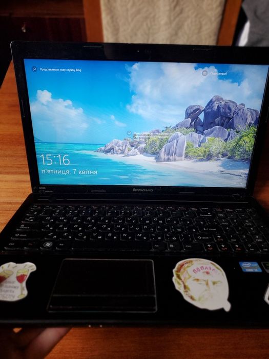 Продам ноутбук lenovo g580