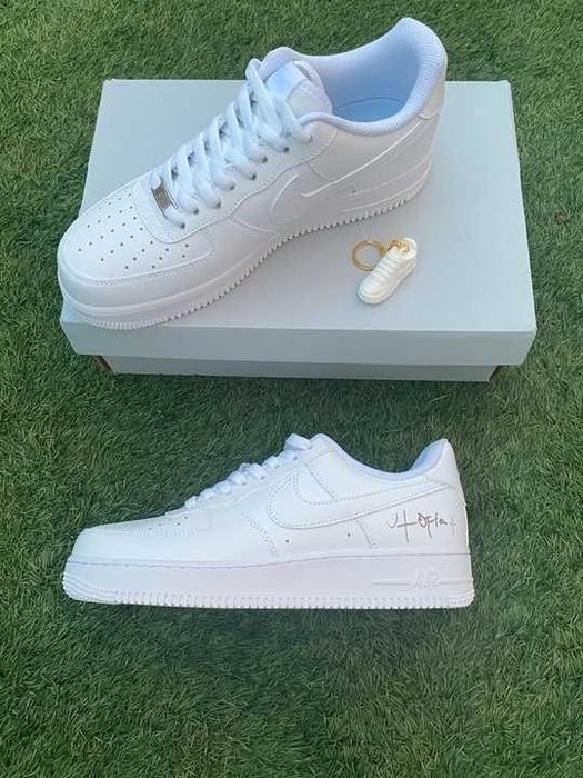Buty do koszykówki Nike_Air_Force_1_ Low_07_White_Gum_Rozmiar 44