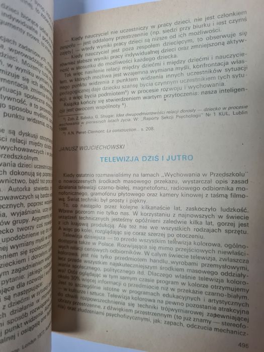 Wychowanie w przedszkolu - Numer 9 z 1987 roku