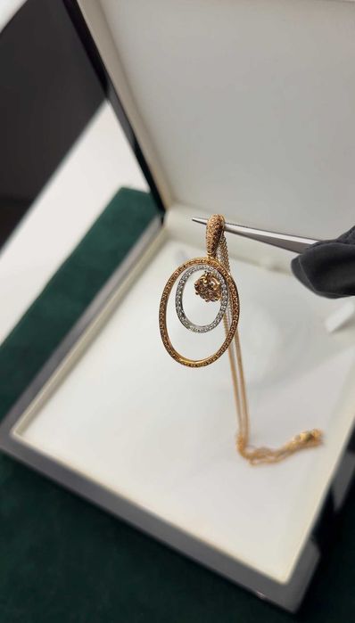 Кольє із  жовтого золота