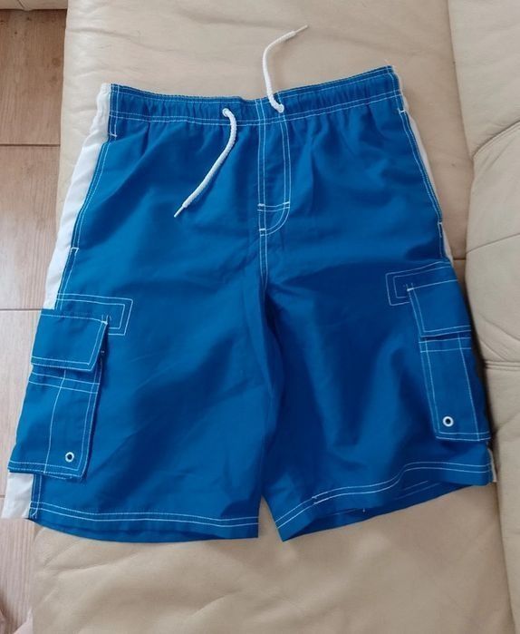 Sportowe spodenki szorty Blackpoint
Niebiesko białe