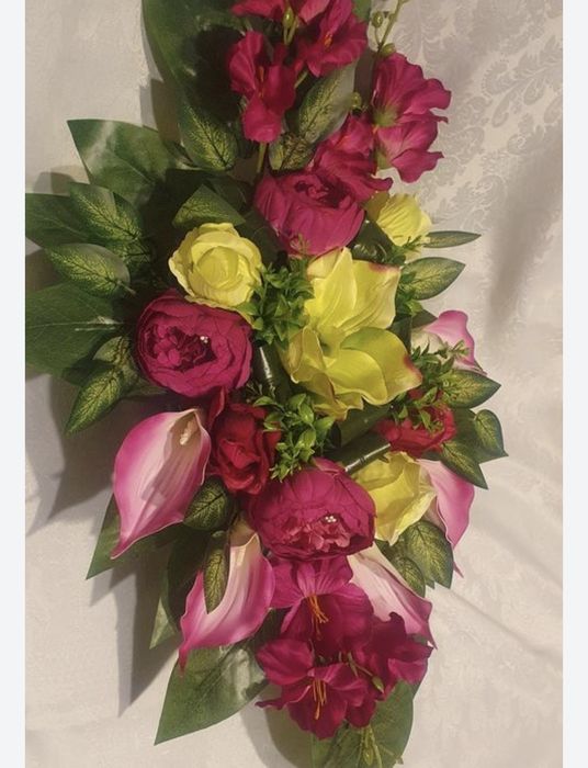 Stroik, wiązanka, kompozycja na cmentarz 260