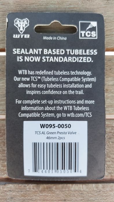 Válvulas tubeless WTB