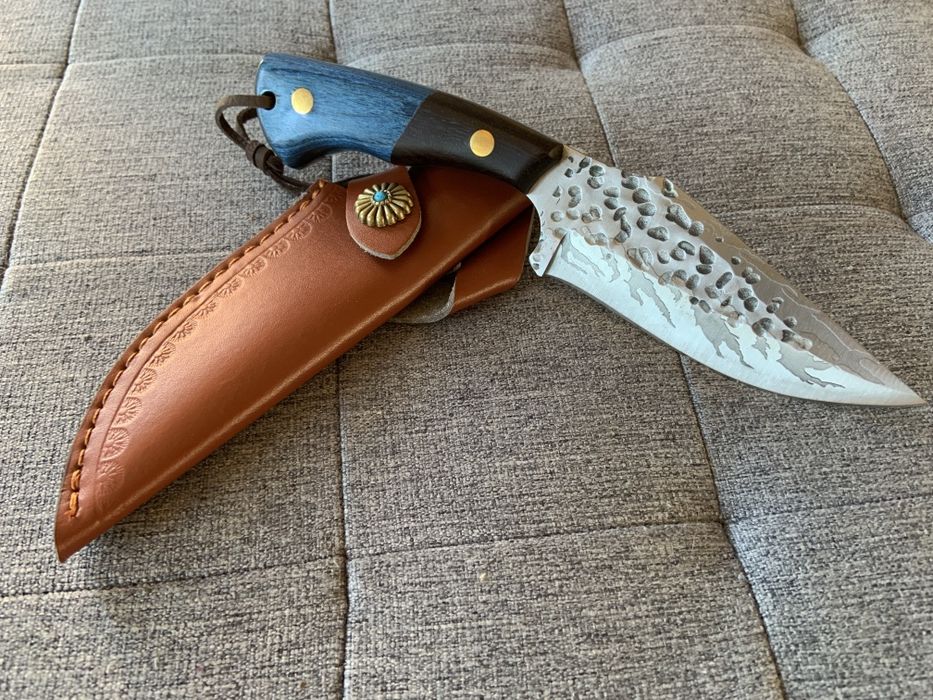 Нож кухонный Ніж кухоний Нож  Кований  нож ручной работы  ніж  фултанг