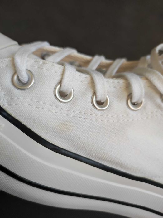- Converse All Star - Trampki na platformie r. 36,5