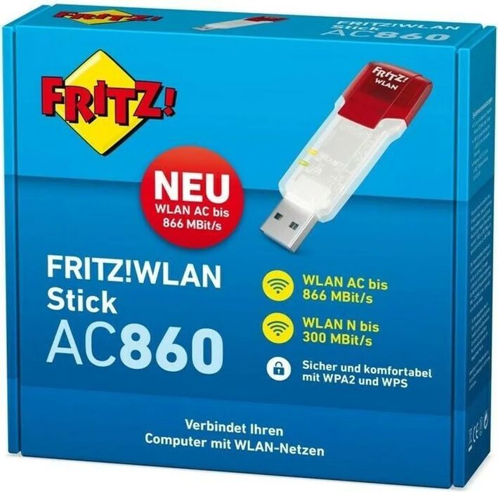 Fritz! AC860 WLAN Stick Nowy