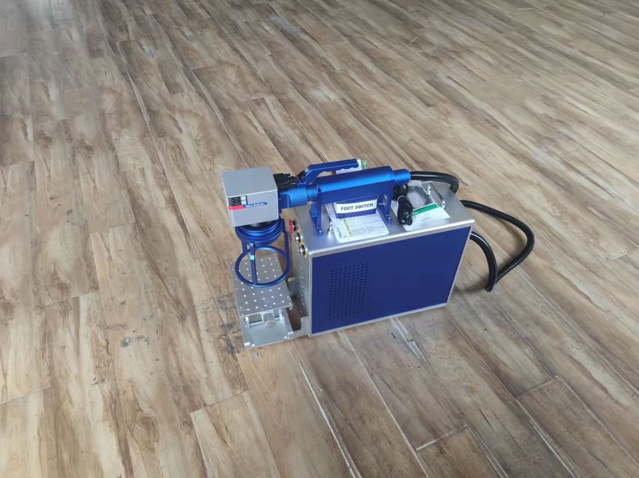 Laser de Fibra 20w Portátil para gravação em metais