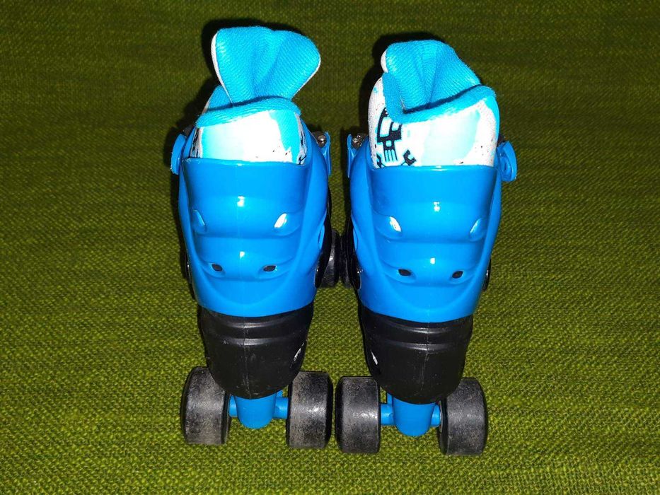 Крутые ролики No Fear Quad Skates Junior. Размер UK 1-4. 21,5см.Англия
