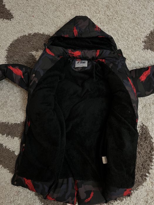 Пуховик зимова парка куртка 134 140