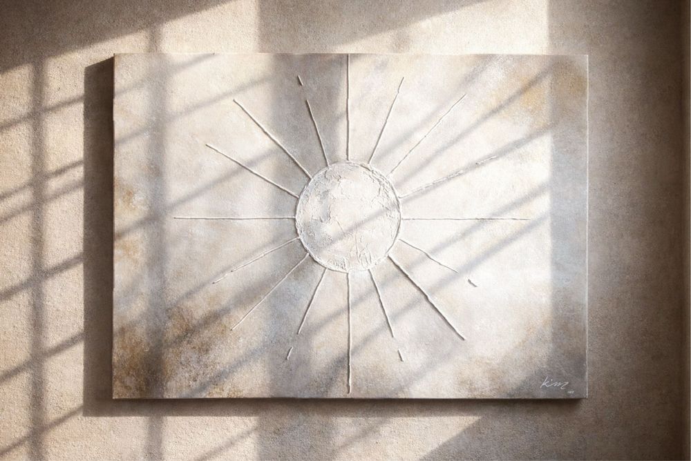 Obraz akrylowy 3d ,,Sun” 73 x 92 cm