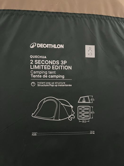 Tenda Quechua 2second edicao limitada
