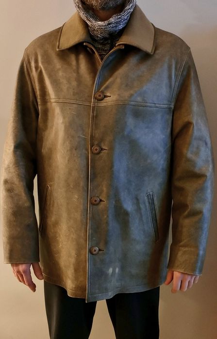 Kurtka skórzana męska Marbet, klasyk