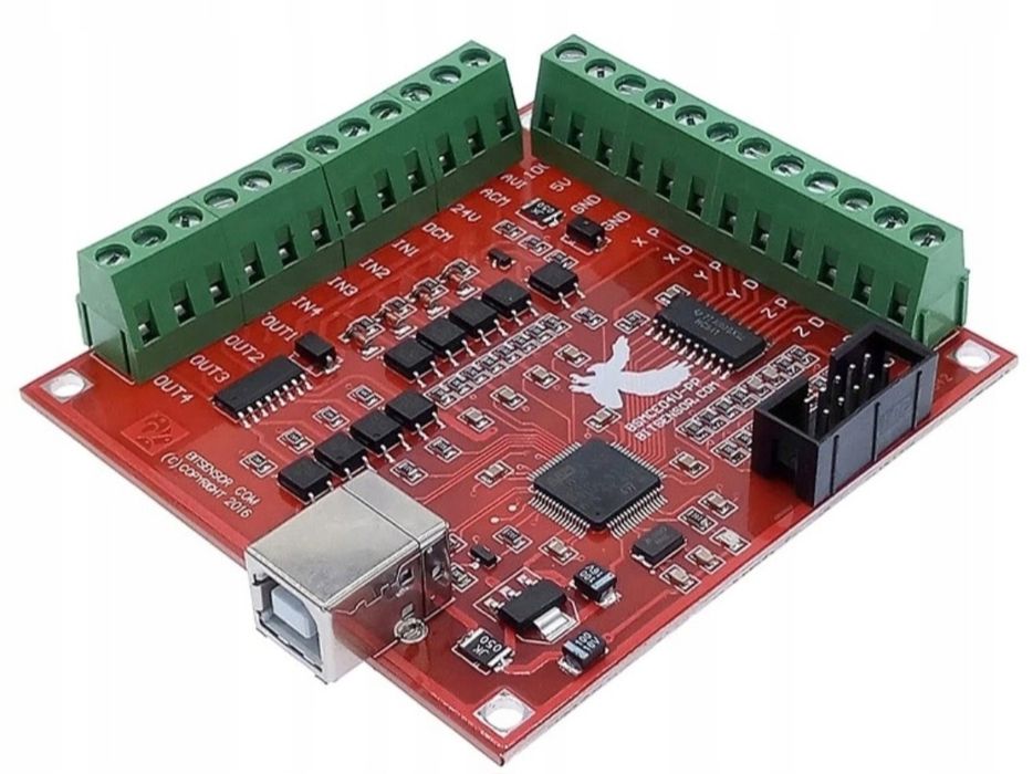 Płyta główna sterownik CNC 5 osi LPT Mach 3