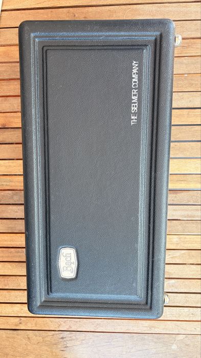 Trompete Bach Selmer Company Prateado Instrumento Sopro com Estojo Rígido