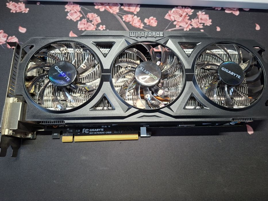 Karta graficzna Gigabyte GeForce GTX 760 Windforce Rev. 2.0 – po serwisie, sprawna