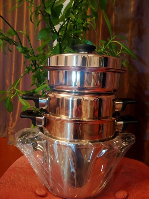 Посуд, набір( нерж.), Amwаy.