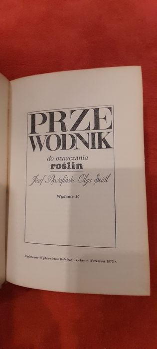 Przewodnik do oznaczenia roślin
