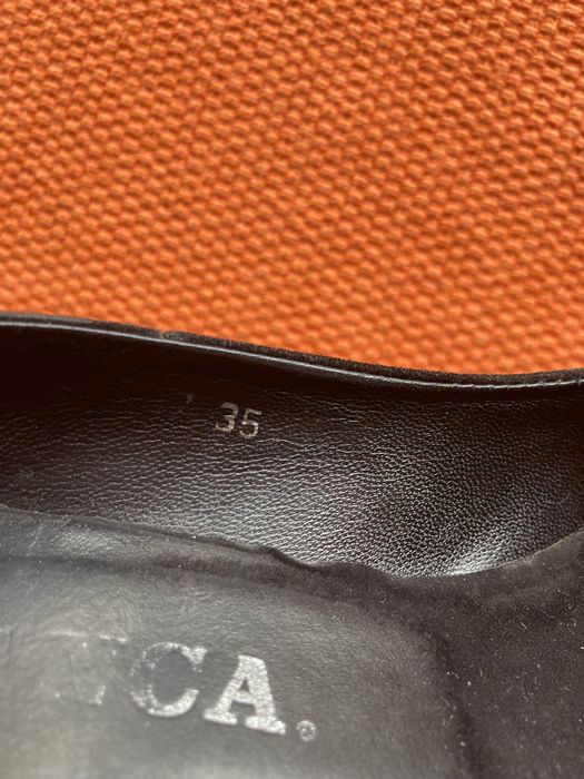 Sapatos camurça Bianca Tam 35