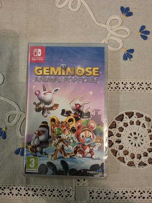 Geminose Animal Popstars - Novo Selado - Nintendo Switch