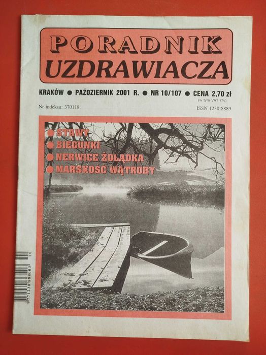 Poradnik uzdrawiacza, październik 2001, nr 10/107