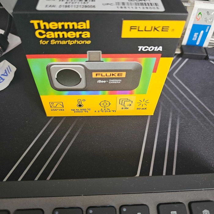 Câmara termográfica FLUKE TC01A — NOVA, selada