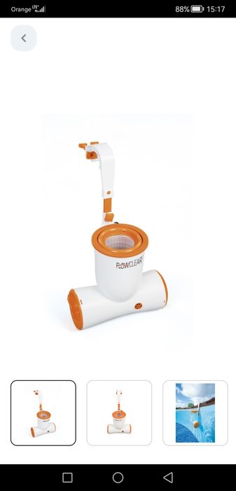 Filtrująca Pompa basenowa ze Skimmerem Skimatic FlowClear 3974l/h