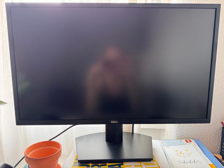 Dell 27" Full HD Monitor (SE2722HX) + USB-C Adapter
