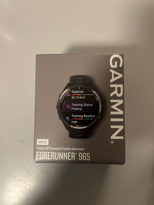 garmin forerunner 965 - NOVO, nunca usado