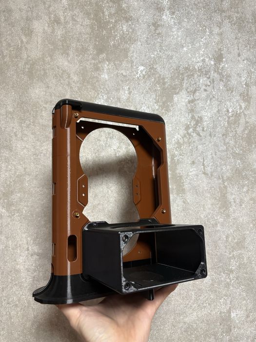 Корпус mini itx колір хакі-койот