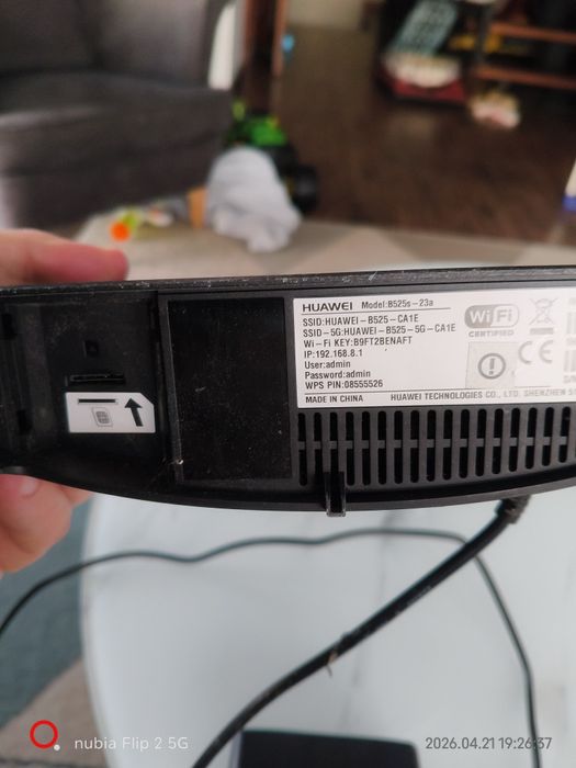 Router huawei 525s na kartę sim