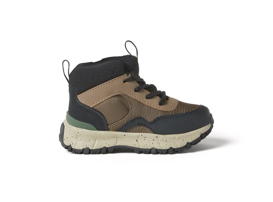 Buty, botki w stylu trekkingowym dla chłopca Zara rozmiar 22